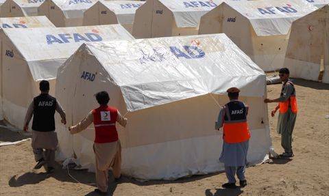 AFAD, Afganistan Depremzedelerine Destek Gönderdi