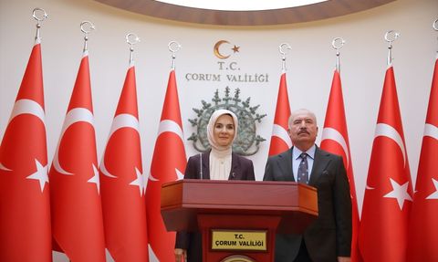 Aile ve Sosyal Hizmetler Bakanı Göktaş Çorum'da Ziyaretlerde Bulundu