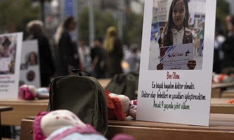 AK Parti Gençlik Kolları'ndan Gazze İçin Farkındalık Etkinliği