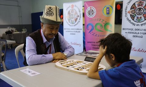 Amasya'da Uluslararası Geleneksel Türk Zeka Oyunları Turnuvası Gerçekleşti