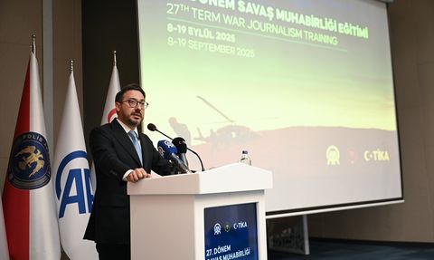Anadolu Ajansı 27. Dönem Savaş Muhabirliği Eğitimi'ni Başlattı