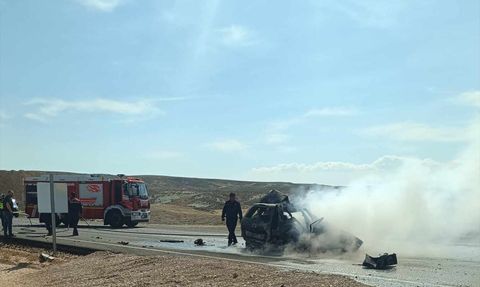 Ankara'da Tırla Çarpışan Otomobilin Sürücüsü Hayatını Kaybetti