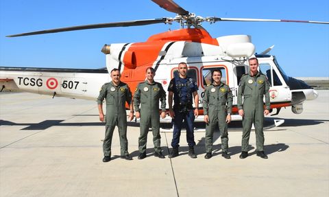 Artvin'de Heyelan Nedeniyle Ulaşım Sağlanamayan Köyden Hasta Helikopterle Kurtarıldı