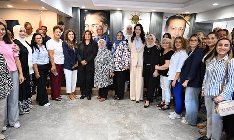 Aydın Büyükşehir Belediye Başkanı Özlem Çerçioğlu'ndan AK Parti'ye Ziyaret