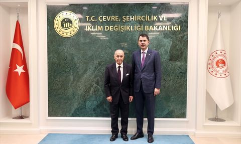 Bakan Murat Kurum, Hikmet Çetin ile Görüştü