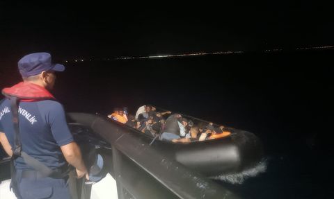 Balıkesir'de Düzensiz Göçmen Operasyonu