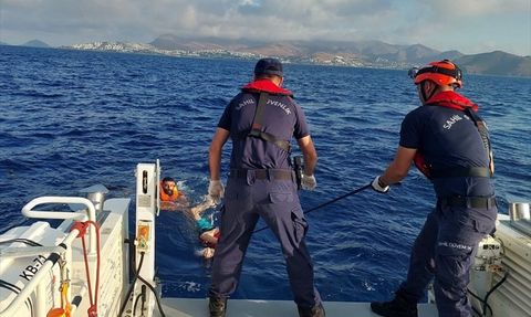 Bodrum'da Düzensiz Göçmen Yakalandı