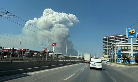 Bursa'daki Orman Yangınına Hızla Müdahale Ediliyor