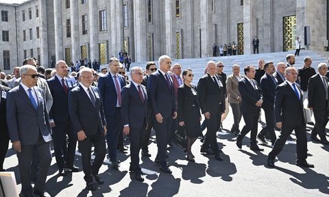 Cahit Karakaş için Meclis'te Cenaze Töreni Düzenlendi