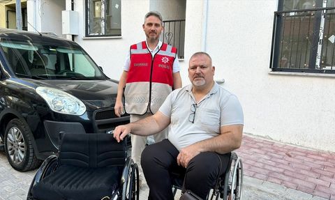 Çanakkale'de Engelli Sporcunun Çalınan Sandalyesi Bulundu
