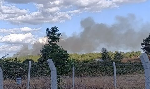 Çanakkale'de Yangın Kontrol Altına Alındı