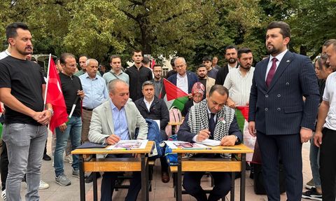 Çankırı'da Gazze'deki Çocuklar İçin Anma Etkinliği