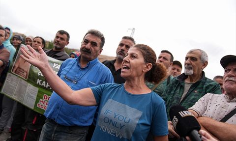 Çiğli'de Çöp Depolama Alanına Karşı Eylem