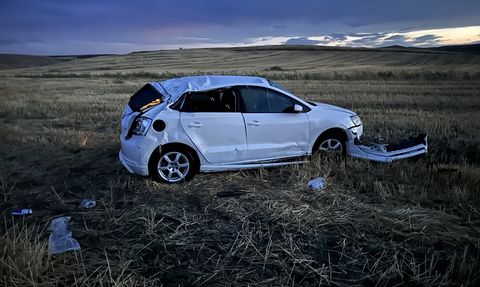 Çorum'da otomobil kazası: 1 ölü, 4 yaralı
