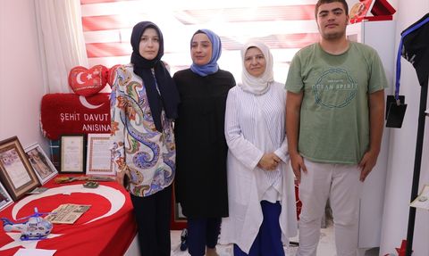 Cumhurbaşkanı Erdoğan'dan Şehit Ailesine Mektup