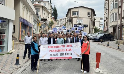 Dumansız Şehir Artvin Yürüyüşü Gerçekleşti