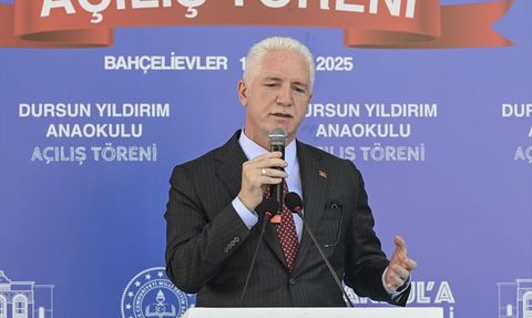 Dursun Yıldırım Anaokulu Bahçelievler'de Hizmete Girdi