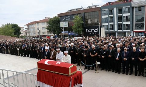 Emekli Orgeneral Rasim Betir Son Yolculuğuna Uğurlandı