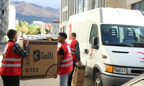 Erzurum'da Türk Kızılay'ın Engellilere Desteği