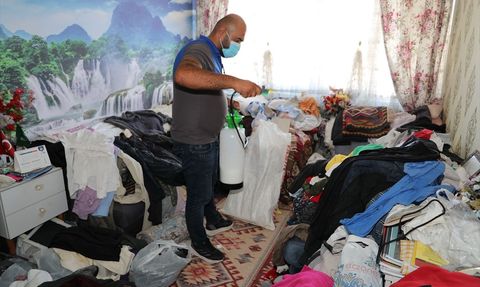 Eskişehir'de 1 Ton Çöp Çıkarıldı