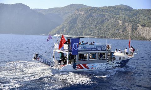 Fethiye'de Altın Palet Sualtı Görüntüleme Şampiyonası Başladı