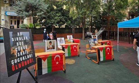 Gazze'de Hayatını Kaybeden Öğrenciler Unutulmadı