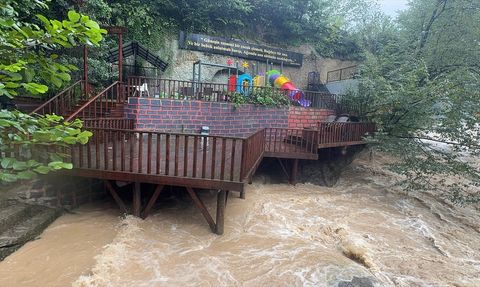 Giresun'da Sağanak Yağış Ve Heyelan Olayları Yaşandı
