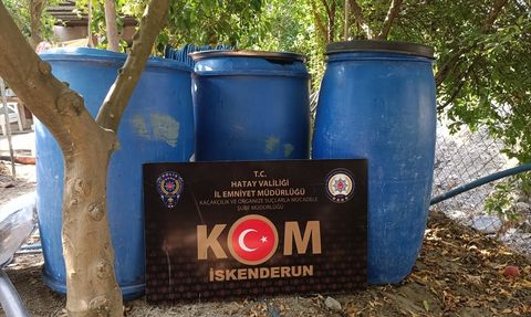 Hatay'da Kaçak İçki ve Sigara Operasyonu: 4 Gözaltı