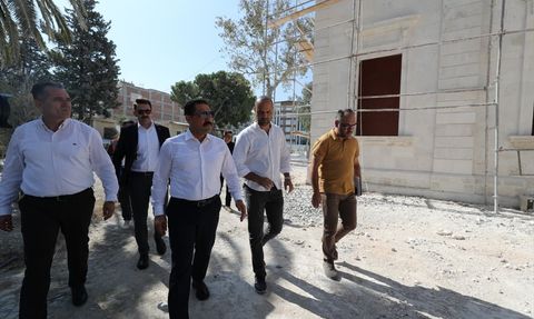 Hatay Valisi Masatlı Tarihi Yapıları İnceledi