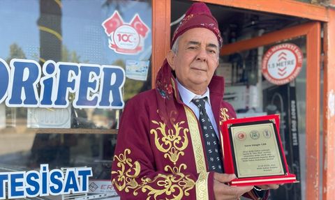 Isparta'da Yılın Ahisi: 55 Yıldır Sıhhi Tesisat Ustalığı Yapan Güngör Can
