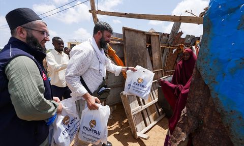 İyilik Yolu Derneği Somali'de 850 Bin Kişiye Yardım Ulaştrıdı