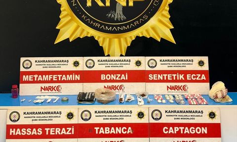 Kahramanmaraş'ta Uyuşturucu Operasyonu: 2 Zanlı Tutuklandı