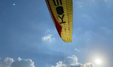 Kahramanmaraş'ta Yamaç Paraşütü Festivali Heyecanı