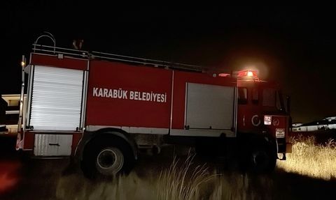 Karabük'te Anız Yangını Kontrol Altına Alındı