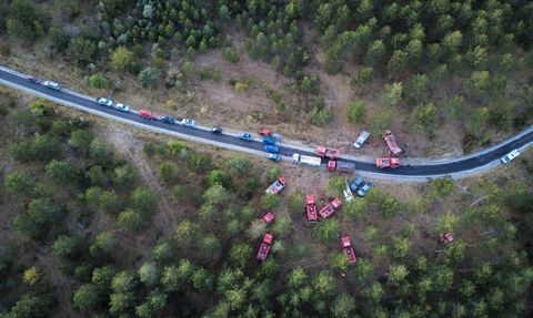 Karabük'teki Orman Yangını Kontrol Altına Alındı