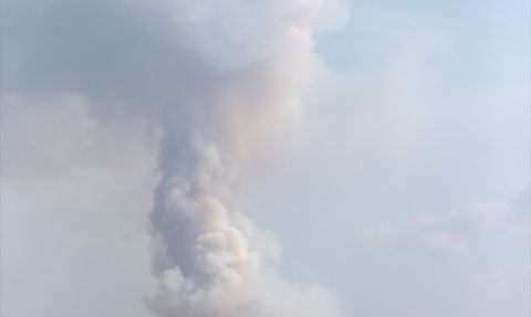 Kastamonu-Karabük Sınırında Yangın Tedirginliği