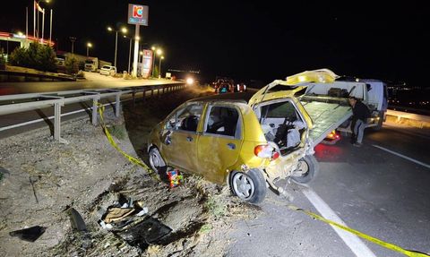 Kırıkkale'de Meydana Gelen Trafik Kazasında Bir Kişi Hayatını Kaybetti