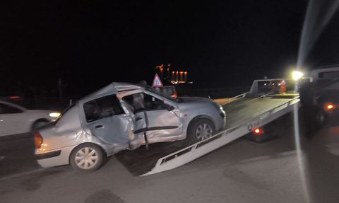 Kırıkkale'de Tır-Otomobil Çarpışması: 6 Yaralı