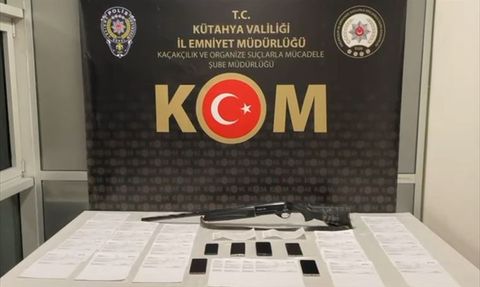 Kütahya'da Suç Örgütüne Operasyon: 6 Tutuklama