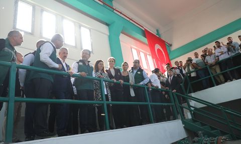 Meriç Nehri'nden Çakmak Barajı'na Su Aktarımı Başladı