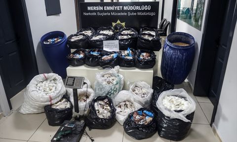 Mersin'de Uyuşturucu Operasyonu: 3.5 Milyon Hap Ele Geçirildi