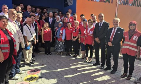 Muğla'da Orhan Gürün Kızılay Anaokulu Açıldı