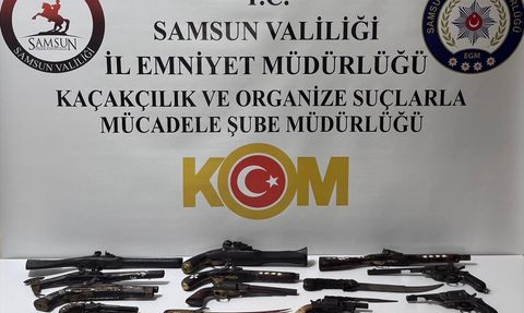Samsun'da Tarihi Eser Kaçakçılığı Operasyonu