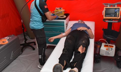 Sinop'ta Başarılı Deprem Tatbikatı Gerçekleştirildi