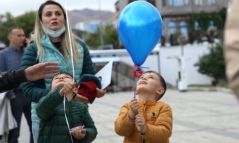 Sıraç'ın Balon Uçurma Hayali Gerçek Oldu