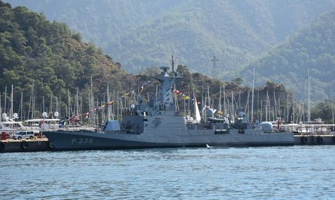 TCG Bora Hücumbotu Muğla'da Ziyarete Açıldı