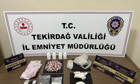 Tekirdağ'da Uyuşturucu Operasyonunda 10 Şüpheli Tutuklandı