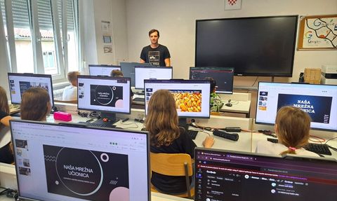 TİKA, Hırvatistan Eğitimine Donanım Desteği Sundı