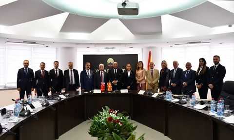 TİKA'nın Kuzey Makedonya'daki Anayasa Mahkemesi'ne Desteği