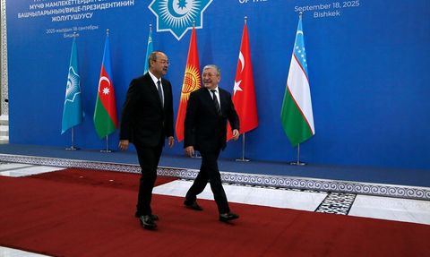 Türk Devletleri Teşkilatı'nın İlk Toplantısı Kırgızistan'da Gerçekleşti